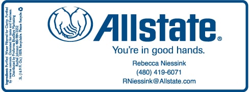 Custom water bottle label example